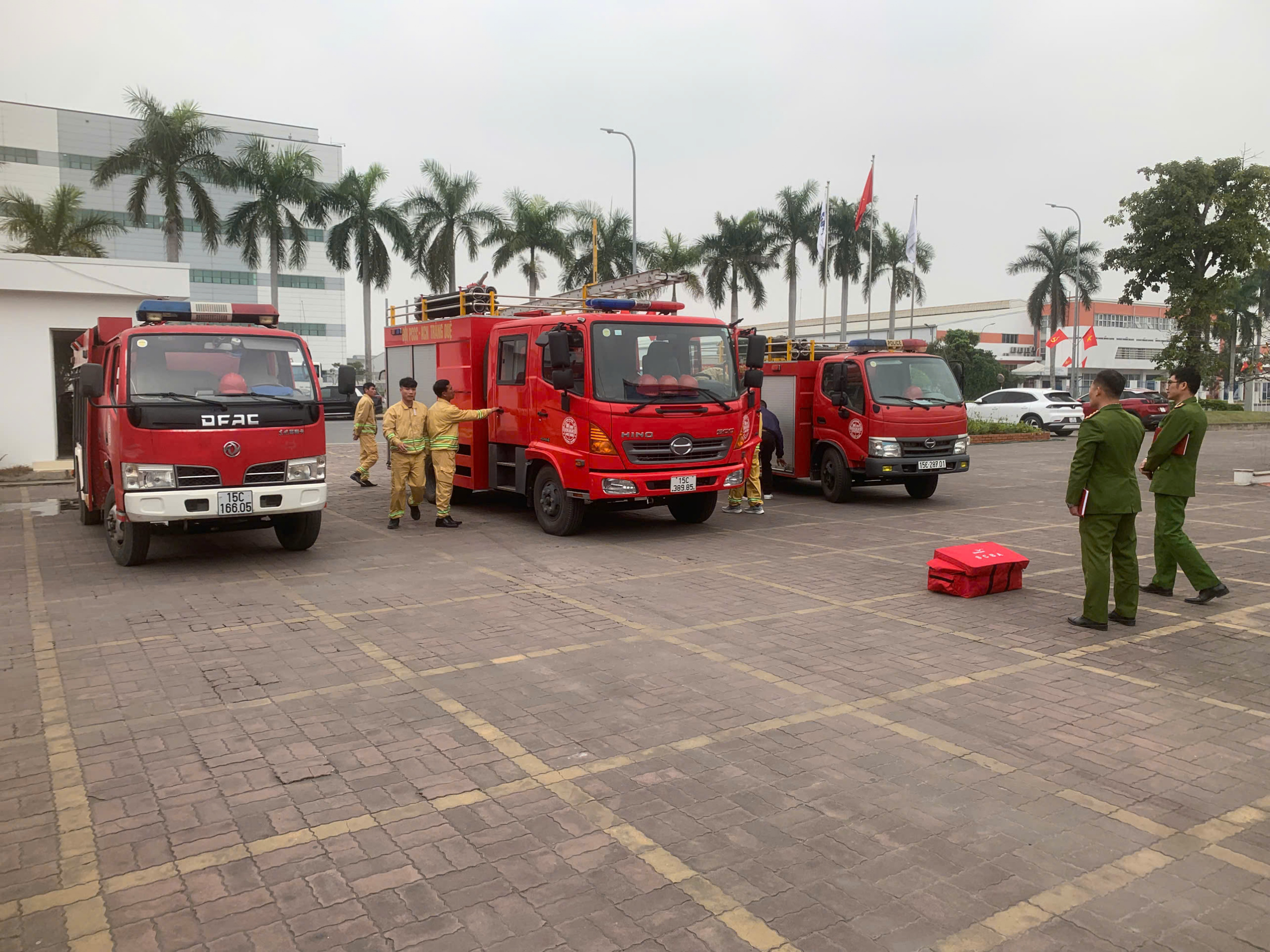 Phòng Cảnh sát PCCC và CNCH: Kiểm tra Hạ tầng của khu công nghiệp Tràng Duệ